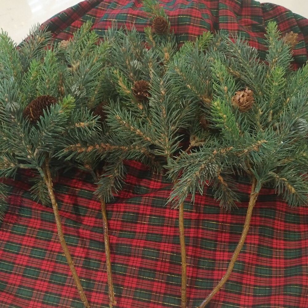 Faux Greenery Stems - Set of Four